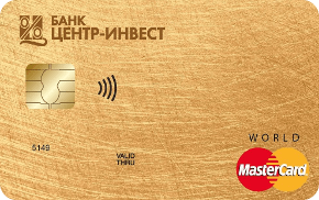 Заявка кредитную карту центр инвест